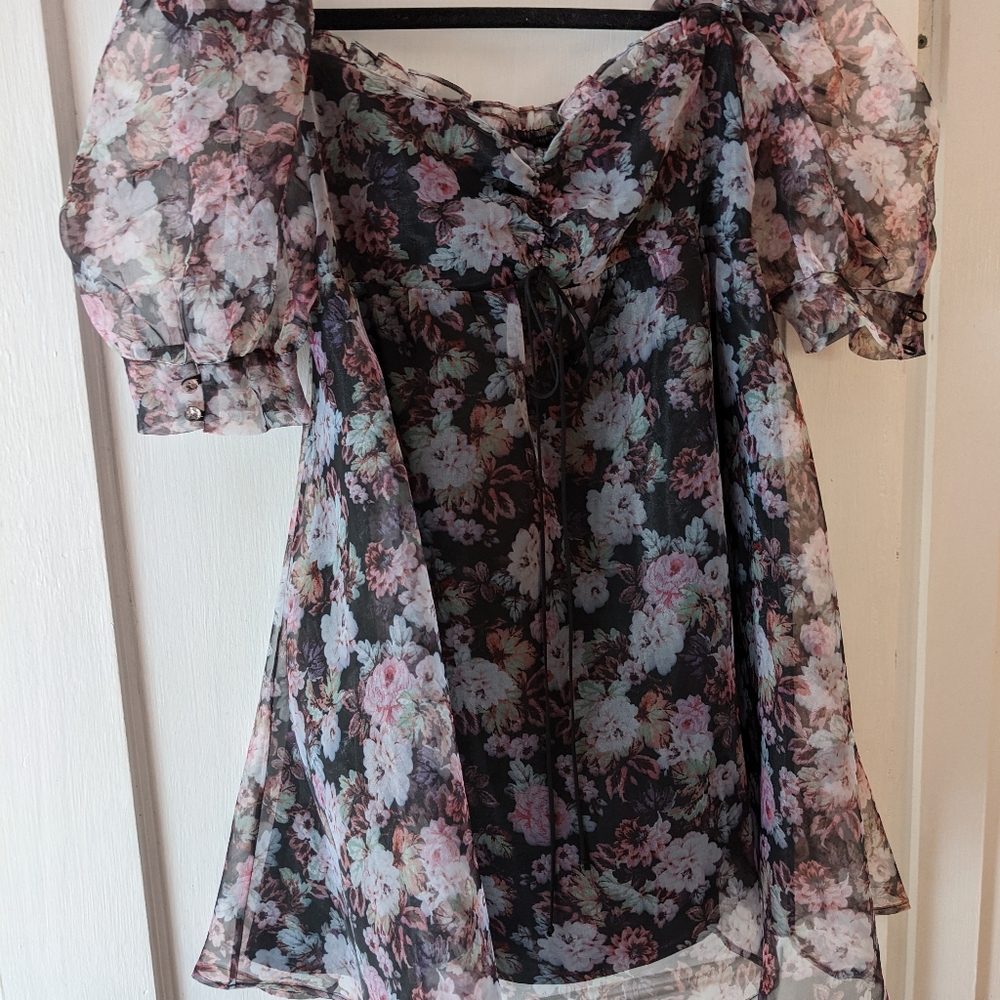 For Love and Lemons Babydoll Mini Dress (M)